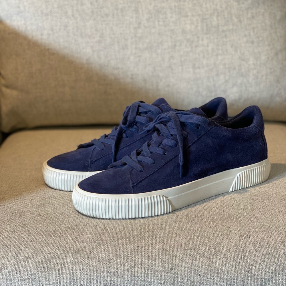Vince men’s blue suede sneakers - Picture 2 of 6